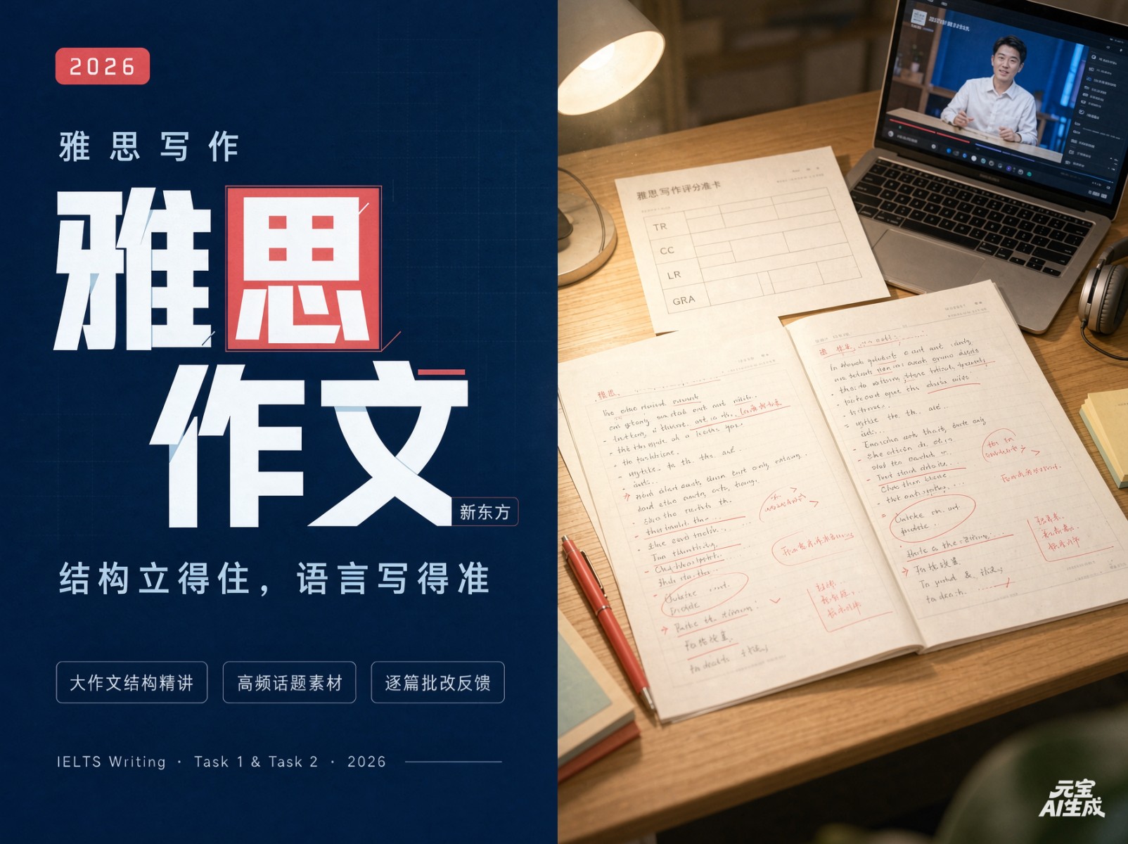 2026新东方雅思作文