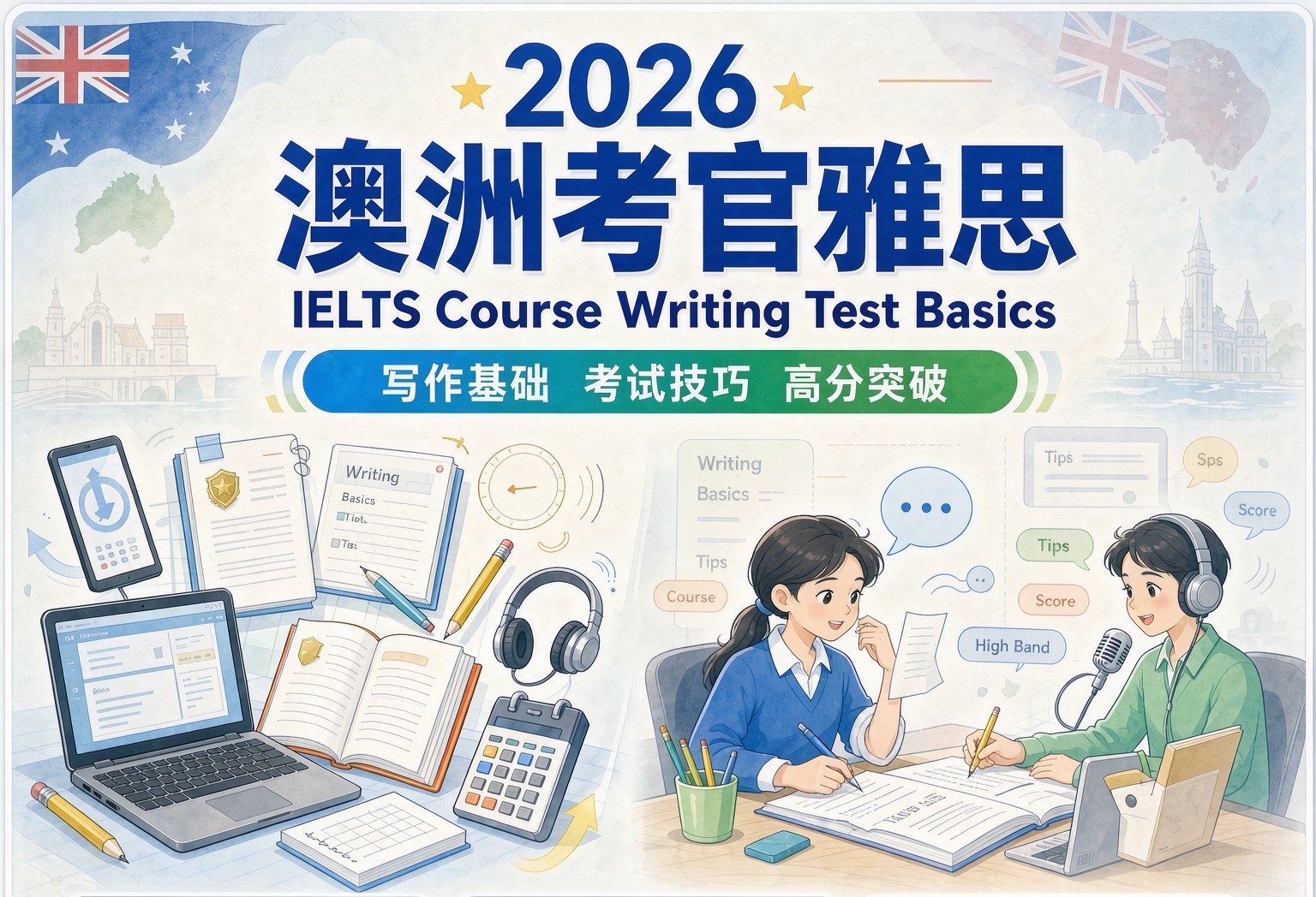 2026澳洲考官雅思4. IELTS Course Writing Test Basics (Section 12)