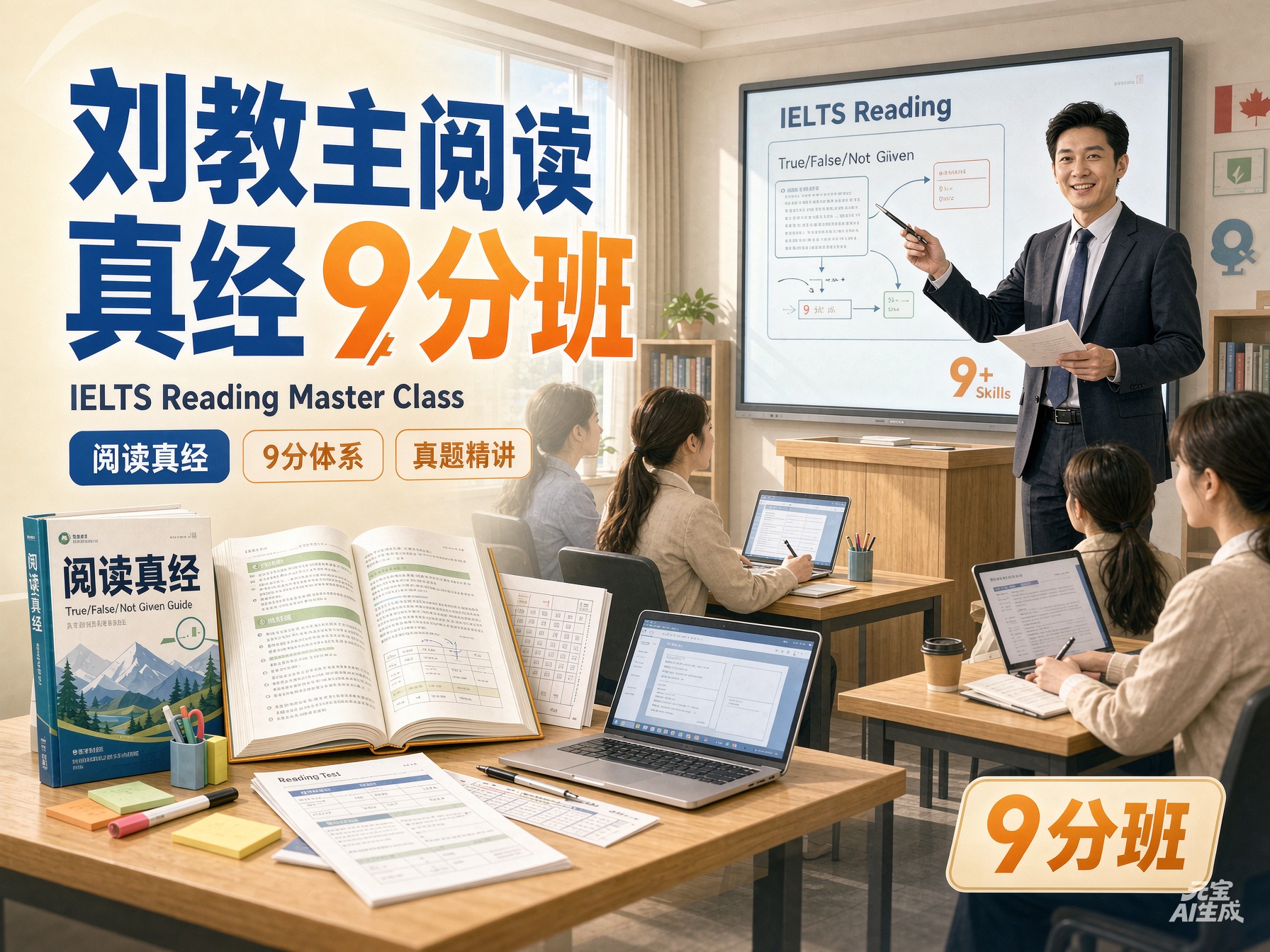 刘教主阅读真经9分班